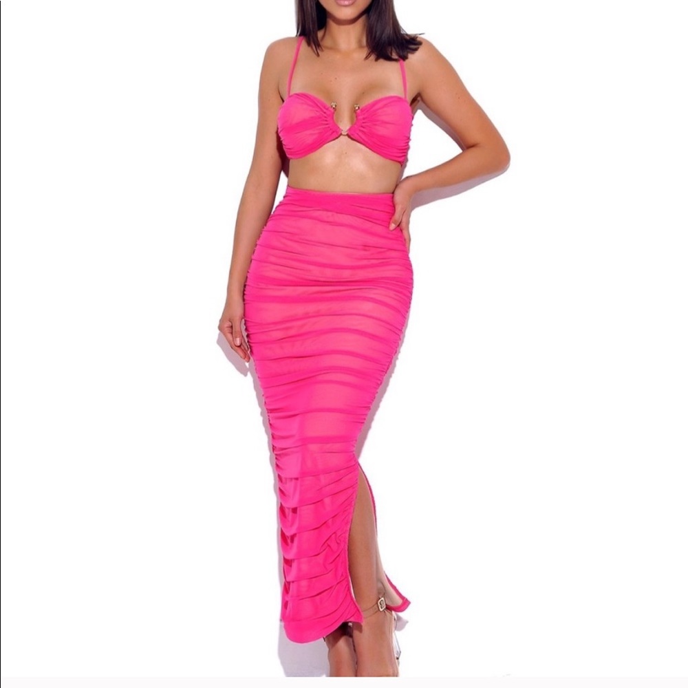 Miss Circle Mesh two piece